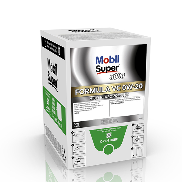 Mobil Form Vc 0w20 Mobil Super 3000 Bag-in-box-20l